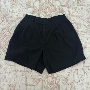 A New Day Black Textured Shorts